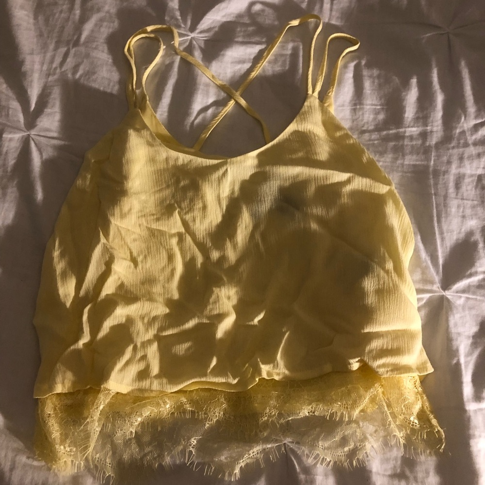 Yellow blouse